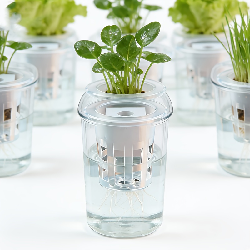 Seed Starter Tray - 10개 수경재배 묘목 바구니 세트(10개의 심기