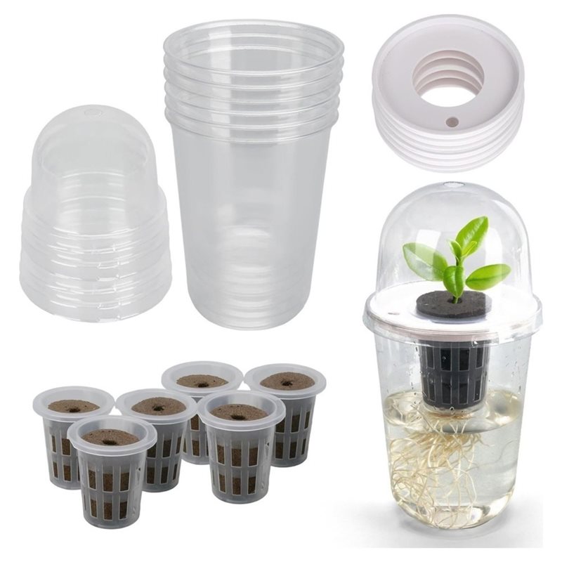 Hydroponic Kit - [ABFI!] 수경 재배용 씨앗 발아 컵,