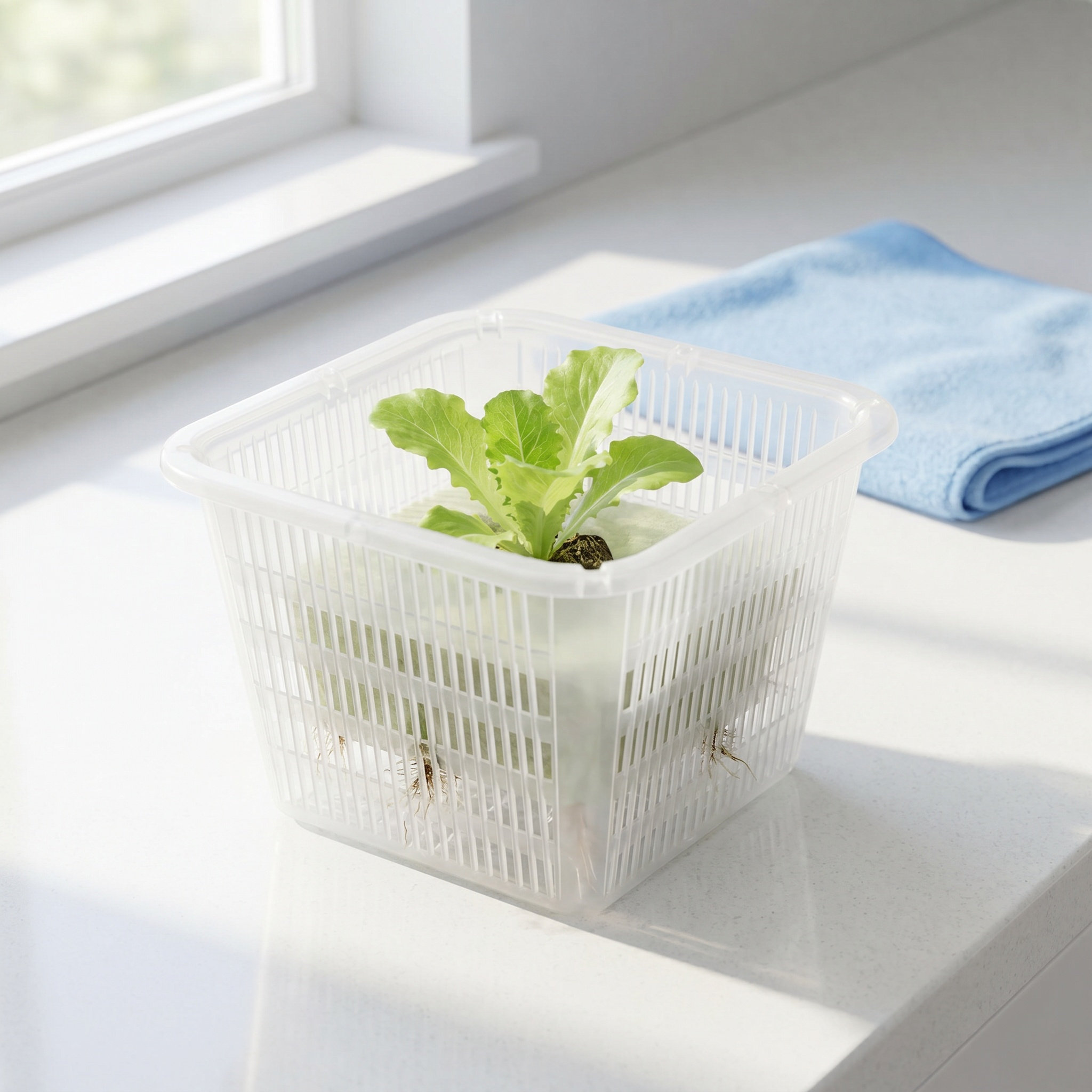 6개입 사각형 망사 재배용 화분, 실내 채소 모종 재배 - Plant Pot 리뷰 및 가격