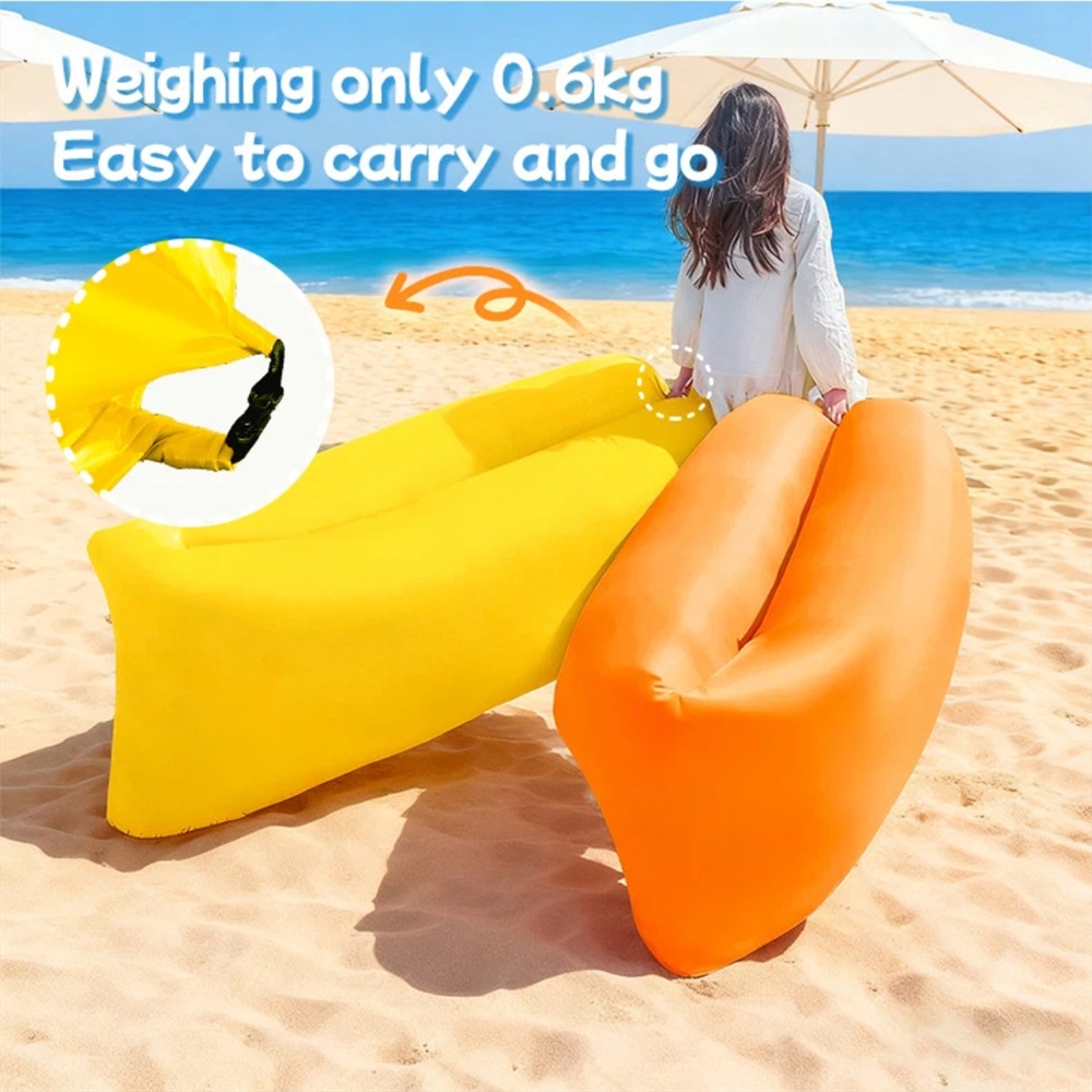 휴대용 에어 소파 방수 빠른 팽창식 라운저 (해변 캠핑 - Grow Bag 리뷰 및 가격