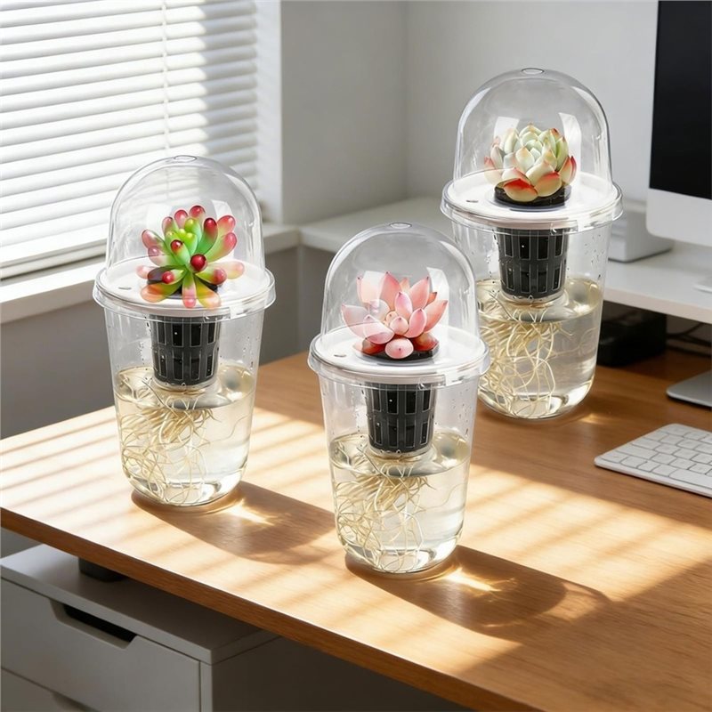 [ABFI!] 수경 재배용 씨앗 발아 컵, 테이블 위  - Hydroponic Kit 리뷰 및 가격