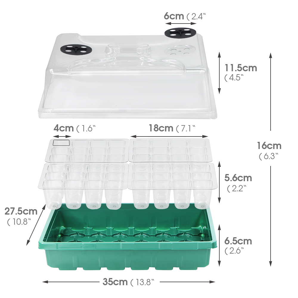겨울 묘목 상자 난방 패드 정원 실내 식물 재배를위한  - Seed Starter Tray 리뷰 및 가격